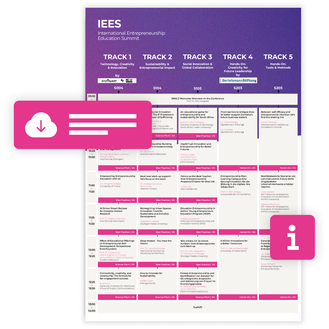 The IEES program 2023 is ready to download.